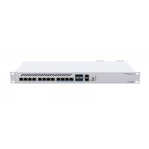 Maršrutizatorius MikroTik Cloud Router Switch 312-4C+8XG-RM with RouterOS L5, 1U rackmount Enclosure