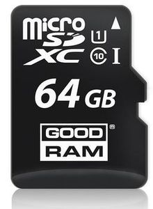 GOODRAM memory card Micro SDXC 64GB Class 10 UHS-I + Adapter