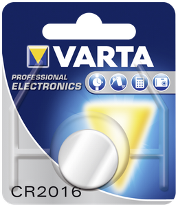 10x1 Varta electronic CR 2016 PU inner box