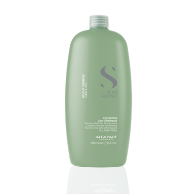Alfaparf Milano Scalp Energizing Low Shampoo Energizuojantis šampūnas silpniems, slenkantiems plaukams, 1000ml
