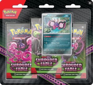 Pokemon TCG - Scarlet & Violet 6.5 Shrouded Fable 3-Pack Blister Pecharunt