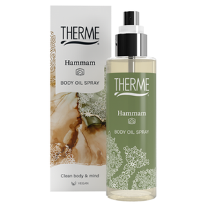 Therme Hammam Body Oil Spray Purškiamas sausas aliejus, 125 ml 