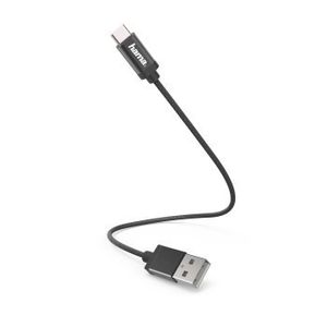 charging data cable USB- C 0,2m black