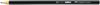 Pieštukas Design Faber-Castell 1111 HB, juodos spalvos korpusas