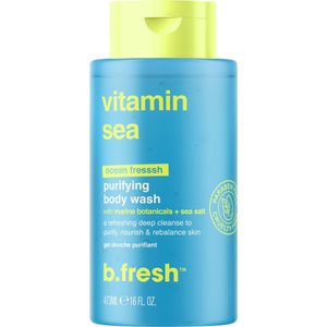 b.fresh Vitamin Sea Body Wash Kūno prausiklis su jūros druska, 473ml