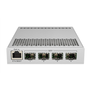 MikroTik CRS305-1G-4S+IN L5 4xSFP+ 10GbE, 1xRJ45 GbE, Dual boot, Desktop case