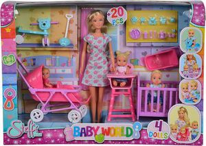 Steffi doll, children in the nursery