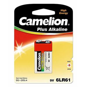 Camelion Plus Alkaline 9V Block (6LF22), 1-pack 1-pack maitinimo elementai