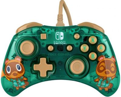 PDP Rock Candy Mini Animal Crossing Wired Controller for Nintendo Switch