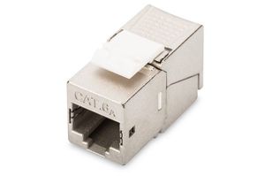 DIGITUS CAT 6A Keystone Jack, shielded tool free connection