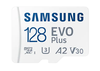 Samsung microSD 128GB Evo Plus 130MB/s atminties kortelė su SD adapteriu