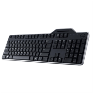 Dell KB813 Smartcard - Keyboard - USB - US / European (QWERTY) - black