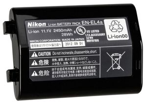 Nikon, baterija EN-EL4a (originali)