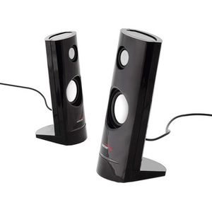 Audiocore AC860 garso kolonėlė 2 krypčių 4 W Juoda Vielinis