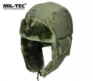 Mil-tec Žieminė kepurė Pilot MA1 žalia M