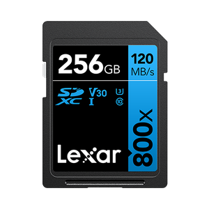 Atminties kortelė Lexar Memory Card Professional 800x PRO 256GB MicroSDXC Flash memory class UHS-I