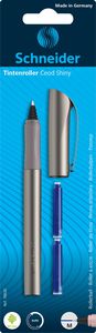 Kapsulinis rašiklis SCHNEIDER Ceod Shiny M, plastikinis korpusas, blisteryje, įvairių sp. (tinka ir kairiarankiams)