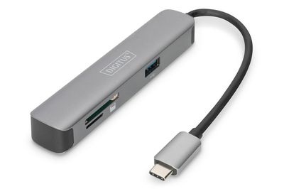 Jungčių stotelė Digitus USB-C Dock DA-70891 USB 3.0 Type-C