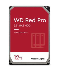 WD Red Pro 12TB SATA 6Gb/s 256MB Cache Internal 3.5inch 24x7 7200rpm optimized for SOHO Nas Systems 1-24 Bay HDD Bulk