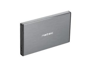 NATEC NKZ-1281 external enclosure RHINO GO for 2.5inch SATA USB 3.0 Grey