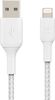 Belkin Lightning to USB-A Cable 2m, braided, mfi cert, white