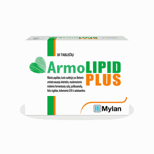 Armolipid Plus tabletės N30 