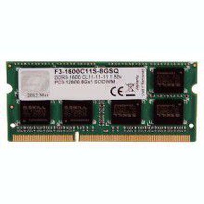 G.Skill 8GB DDR3-1600 atminties modulis 1 x 8 GB 1600 MHz