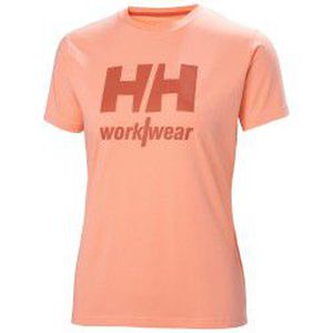 Moteriški marškinėliai HELLY HANSEN Logo T-Shirt, rožiniai L