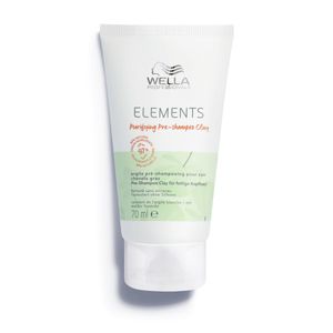 Wella Professionals Elements Pre Shampoo Clay Valantis molis riebiai galvos odai, 70ml