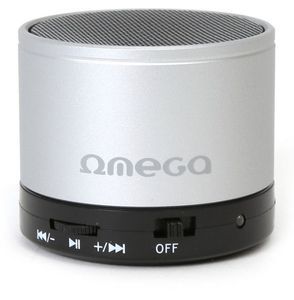 Omega Bluetooth speaker V3.0 Alu 3in1 OG47S, silver (42647)