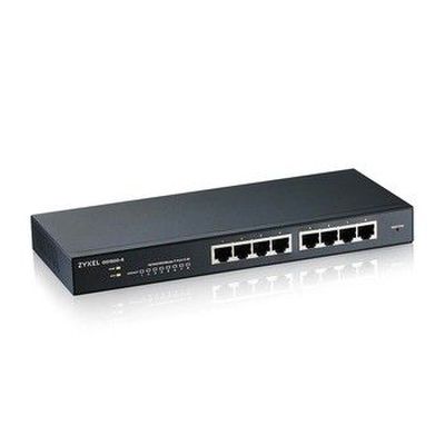 Zyxel GS1900-8 Valdomas L2 Gigabit Ethernet (10/100/1000) Juoda