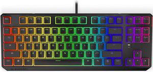 Endorfy Thock TKL belaidė mechaninė klaviatūra su RGB Pudding Edtion (US, Kailh Red Switch)