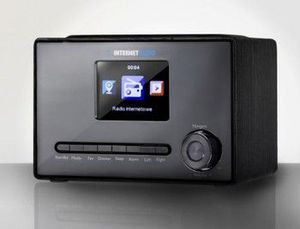 Internet radio X100 LCD color 3,2 - black