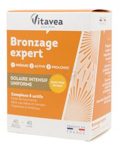 Maisto papildas VITAVEA Bronzage expert N40