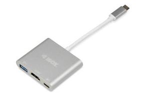 IBOX HUB USB TYPE-C POWER DELIVERY + HDMI + USB A