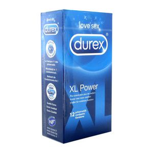 Durex - XL Power prezervatyvai 12 vnt