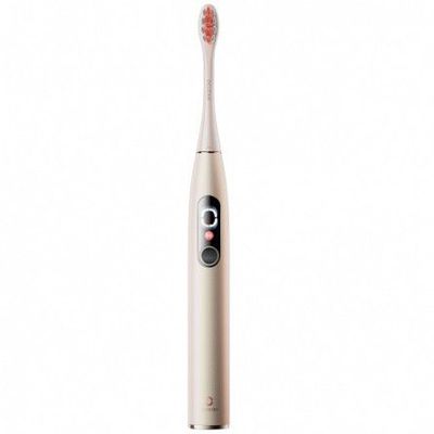 Xiaomi Oclean Electric Toothbrush X Pro Digital, Gold - elektrinis dantų šepetėlis