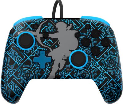 PDP Wired Controller: Sheikah Shoot (Glow in the Dark)