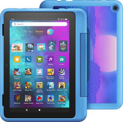 Amazon Fire HD 8 32GB Kids Pro, cyber blue