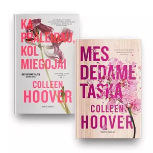 Colleen Hoover 2 knygų rinkinys: Mes dedame tašką + Ką praleidau, kol miegojai