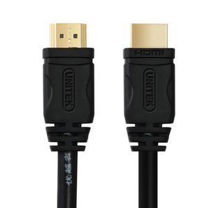 HDMI CABLE M/M 1,0m v1.4 ; GOLD; BASIC