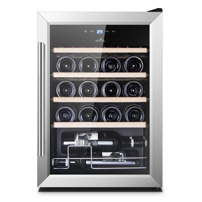 Vyno šaldytuvas ETA Wine Cooler ETA953190010GN Energy efficiency class G Free standing Bottles capacity 20 Black