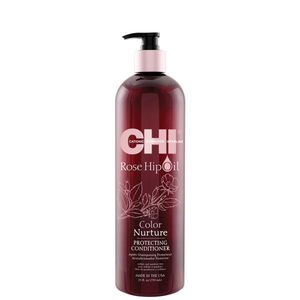CHI Rose Hip Oil Color Nurture Protecting Shampoo Apsaugantis šampūnas dažytiems plaukams, 739ml