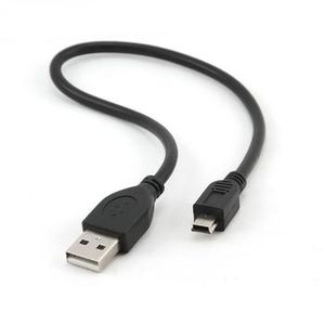 GEMBIRD CCP-USB2-AM5P-1 USB 2.0 A-plug MINI 5PM 1ft cable bulk packing
