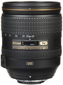Nikon AF-S NIKKOR 24-120mm f/4G ED VR Gamykliškai atnaujintas (expo) - Baltoje dėžutėje (white box)