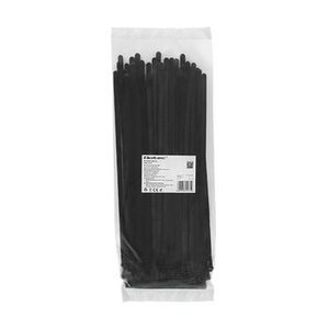 QOLTEC 52231 Reusable Self locking cable tie 7.2x300mm Nylon UV Black