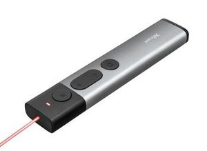 Trust Kazun Aluminium Wireless Presenter with red laser, to control your presentations