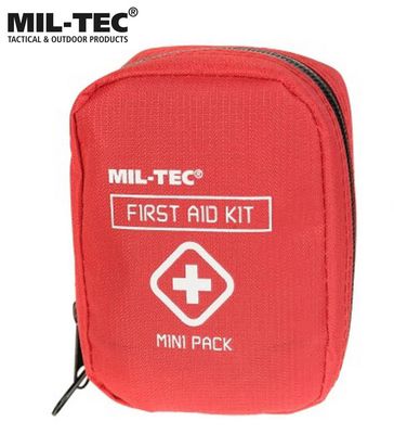 Vaistinėlė Mil-tec First Aid MINI (raudona)