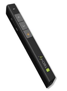TECHLY 103472 Wireless presenter with laser pointer black