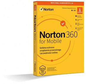 Norton 360 Mobile PL software 1 user, 1 device, 1 year